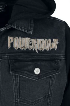 "EMP Signature Collection" Jeans Jacket Black By Powerwolf 12 "EMP Signature Collection" Jeans Jacket Black By Powerwolf -Men Fashion Clothing Store 532582d2
