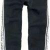 "Middle Earth Script" Tracksuit Trousers Black By The Lord Of The Rings -Men Fashion Clothing Store 532610a