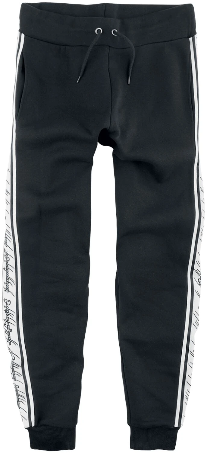 "Middle Earth Script" Tracksuit Trousers Black By The Lord Of The Rings 3 "Middle Earth Script" Tracksuit Trousers Black By The Lord Of The Rings