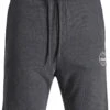 "JPSTSHARK LEISUREWEAR SHORTS AT" Shorts Dark Grey By Jack & Jones -Men Fashion Clothing Store 533105a