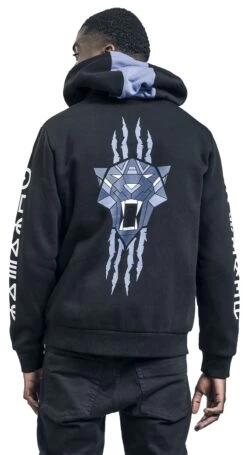 "Wakanda" Hooded Zip Multicolour By Black Panther -Men Fashion Clothing Store 533159wb