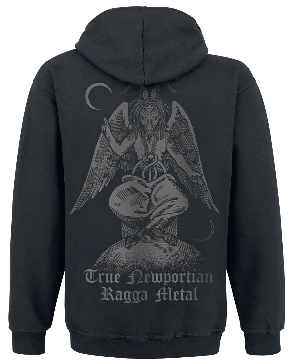 "Ragga Metal" Hooded Sweater Black By Skindred 4 "Ragga Metal" Hooded Sweater Black By Skindred - Image 2