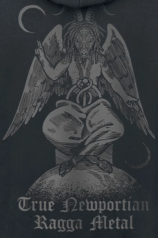 "Ragga Metal" Hooded Sweater Black By Skindred 5 "Ragga Metal" Hooded Sweater Black By Skindred - Image 3