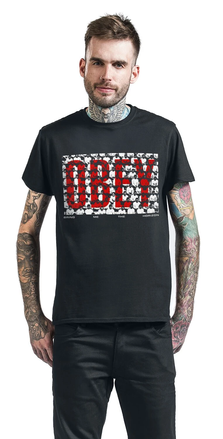 "Obey" T-Shirt Black By Bring Me The Horizon 5 "Obey" T-Shirt Black By Bring Me The Horizon - Image 3