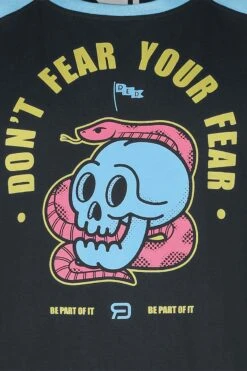 "Top With Front Print" Top Black By RED By EMP -Men Fashion Clothing Store 533709d