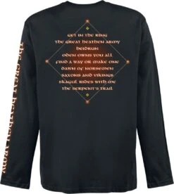 "Great Heathen Army" Long-sleeve Shirt Black By Amon Amarth 6 "Great Heathen Army" Long-sleeve Shirt Black By Amon Amarth -Men Fashion Clothing Store 533810b