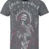 "T-shirt With Large Front Print" T-Shirt Black By Rock Rebel By EMP -Men Fashion Clothing Store 533923a