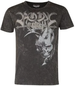 "Vintage-style T-shirt" T-Shirt Grey By Rock Rebel By EMP