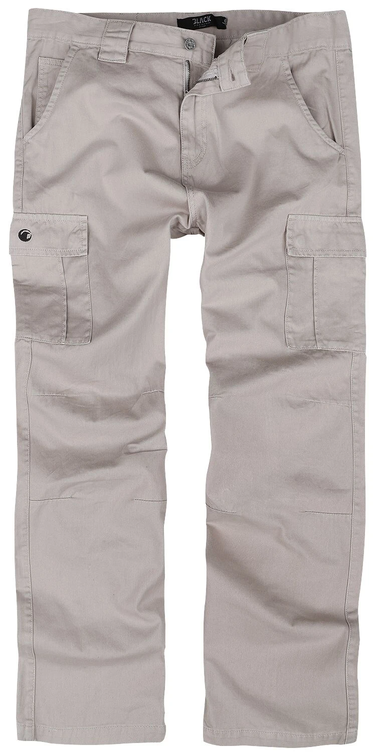 "Cargo Trousers" Cargo Trousers Beige By Black Premium By EMP 3 "Cargo Trousers" Cargo Trousers Beige By Black Premium By EMP