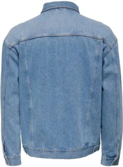 "ONSRICK OVZ MID.BLUE 5427 JACKET NOOS" Jeans Jacket Blue By ONLY And SONS 6 "ONSRICK OVZ MID.BLUE 5427 JACKET NOOS" Jeans Jacket Blue By ONLY And SONS -Men Fashion Clothing Store 534495b