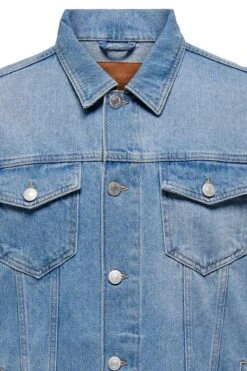 "ONSRICK OVZ MID.BLUE 5427 JACKET NOOS" Jeans Jacket Blue By ONLY And SONS 7 "ONSRICK OVZ MID.BLUE 5427 JACKET NOOS" Jeans Jacket Blue By ONLY And SONS -Men Fashion Clothing Store 534495d