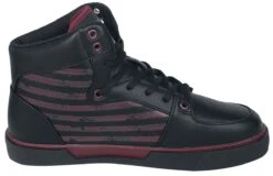 "High-cut Trainers" Sneakers High Black-red By RED By EMP 11 "High-cut Trainers" Sneakers High Black-red By RED By EMP -Men Fashion Clothing Store 534881a3