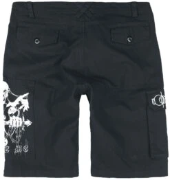"Shorts With Skull Print" Shorts Black By Gothicana By EMP 8 "Shorts With Skull Print" Shorts Black By Gothicana By EMP -Men Fashion Clothing Store 535020b