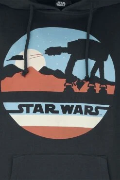 "Planet Scarif" Hooded Sweater Black By Star Wars -Men Fashion Clothing Store 535344d