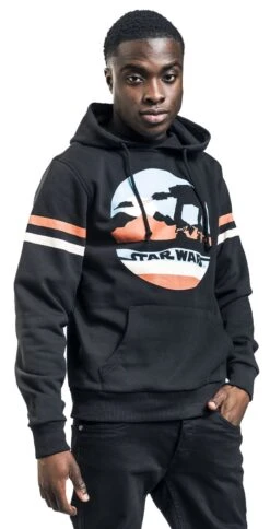 "Planet Scarif" Hooded Sweater Black By Star Wars -Men Fashion Clothing Store 535344wa