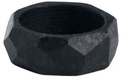 "Stonering" Ring Black By Rockers