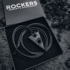 "Warrior" Necklace Black By Rockers 9 "Warrior" Necklace Black By Rockers -Men Fashion Clothing Store 535939d