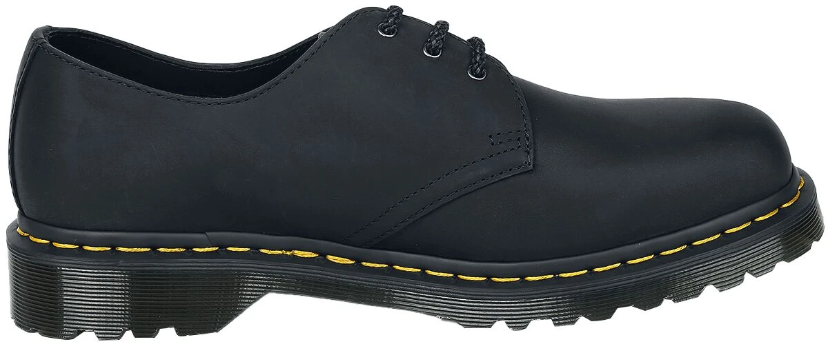 "1461 Pascal - Black Waxed Full Grain" Lace-up Shoe Black By Dr. Martens 5 "1461 Pascal - Black Waxed Full Grain" Lace-up Shoe Black By Dr. Martens - Image 3