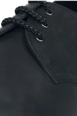 "1461 Pascal - Black Waxed Full Grain" Lace-up Shoe Black By Dr. Martens 15 "1461 Pascal - Black Waxed Full Grain" Lace-up Shoe Black By Dr. Martens -Men Fashion Clothing Store 536645d