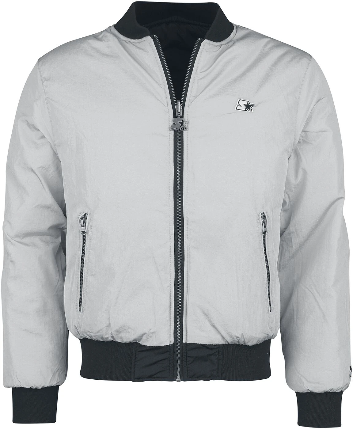 "Starter Reversible Jacket" Between-seasons Jacket Grey By Starter 4 "Starter Reversible Jacket" Between-seasons Jacket Grey By Starter - Image 2