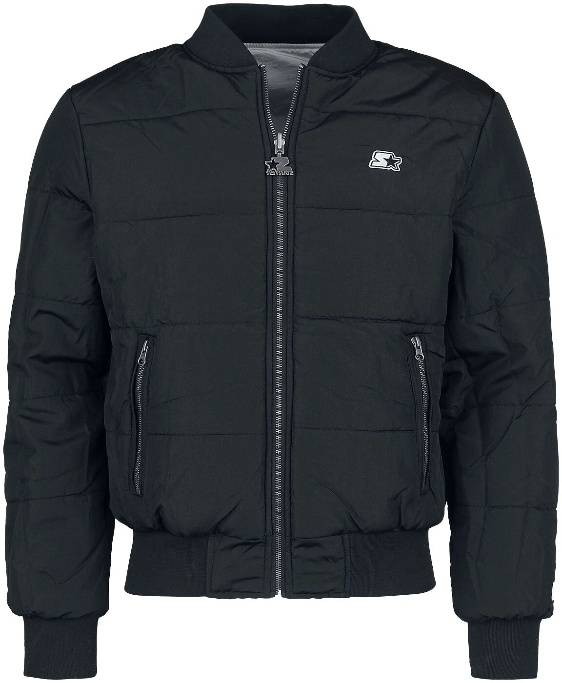 "Starter Reversible Jacket" Between-seasons Jacket Grey By Starter 6 "Starter Reversible Jacket" Between-seasons Jacket Grey By Starter - Image 4