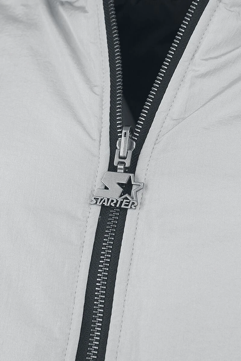 "Starter Reversible Jacket" Between-seasons Jacket Grey By Starter 7 "Starter Reversible Jacket" Between-seasons Jacket Grey By Starter - Image 5