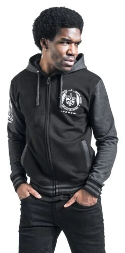 "Darth Vader" Hooded Zip Multicolour By Star Wars -Men Fashion Clothing Store 536866wa