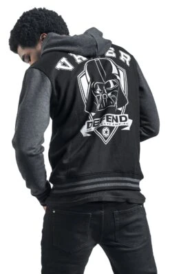 "Darth Vader" Hooded Zip Multicolour By Star Wars -Men Fashion Clothing Store 536866wb