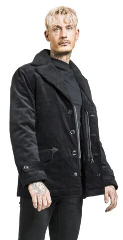 "Carl Coat" Winter Jacket Black By Chet Rock -Men Fashion Clothing Store 537070wa