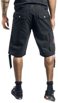 "EMP Signature Collection" Shorts Black By Slayer -Men Fashion Clothing Store 537419wb