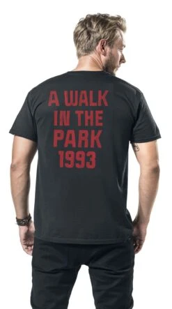 "Survival Tour" T-Shirt Black By Jurassic Park -Men Fashion Clothing Store 537667wb