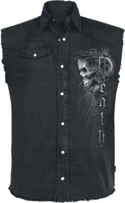 "Death Forever" Vest Black By Spiral