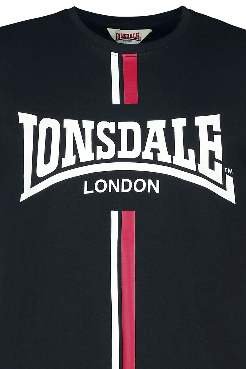 "ALTANDHU" T-Shirt Black By Lonsdale London 4 "ALTANDHU" T-Shirt Black By Lonsdale London - Image 2