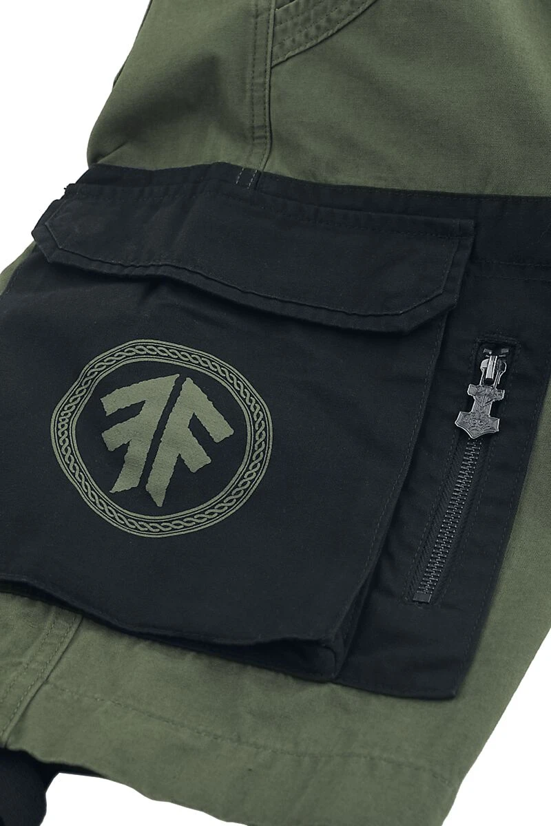 "EMP Signature Collection" Shorts Olive-black By Amon Amarth 5 "EMP Signature Collection" Shorts Olive-black By Amon Amarth - Image 3
