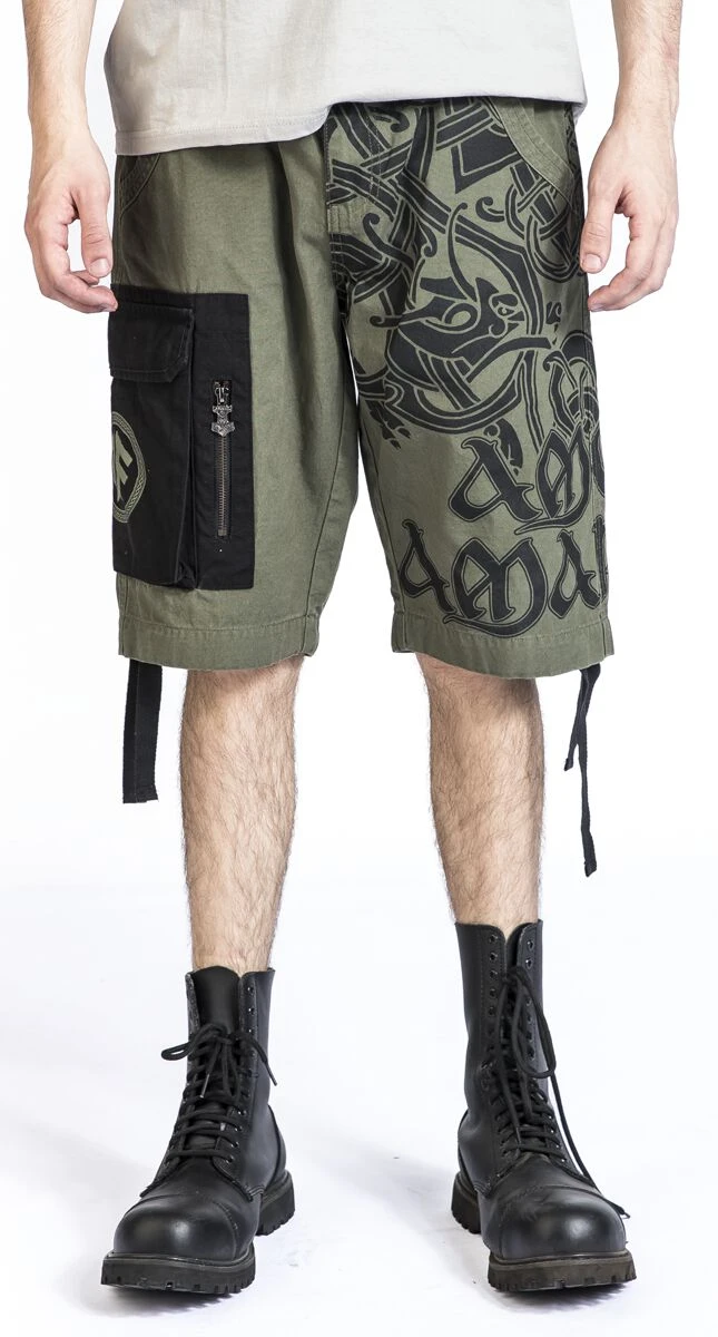 "EMP Signature Collection" Shorts Olive-black By Amon Amarth 9 "EMP Signature Collection" Shorts Olive-black By Amon Amarth - Image 7
