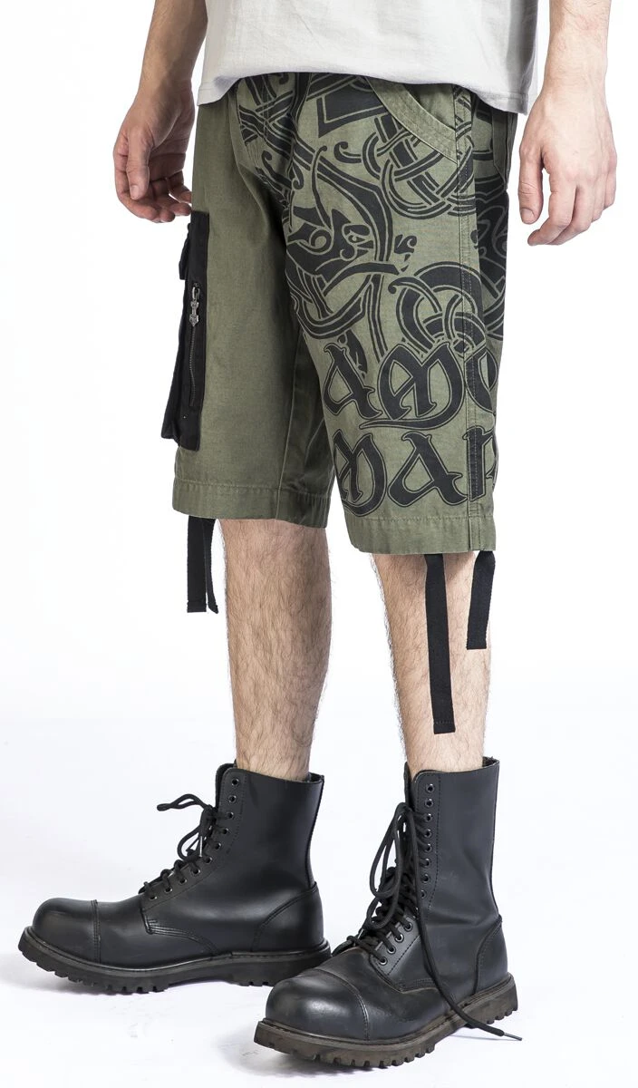"EMP Signature Collection" Shorts Olive-black By Amon Amarth 10 "EMP Signature Collection" Shorts Olive-black By Amon Amarth - Image 8