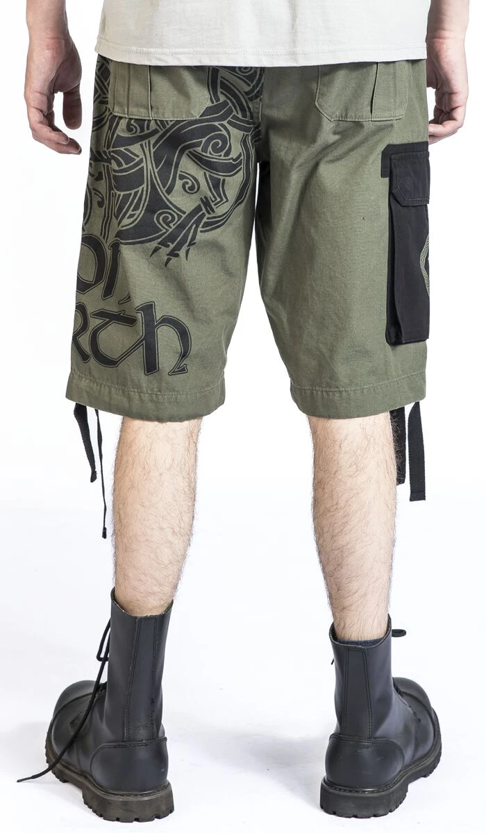 "EMP Signature Collection" Shorts Olive-black By Amon Amarth 11 "EMP Signature Collection" Shorts Olive-black By Amon Amarth - Image 9