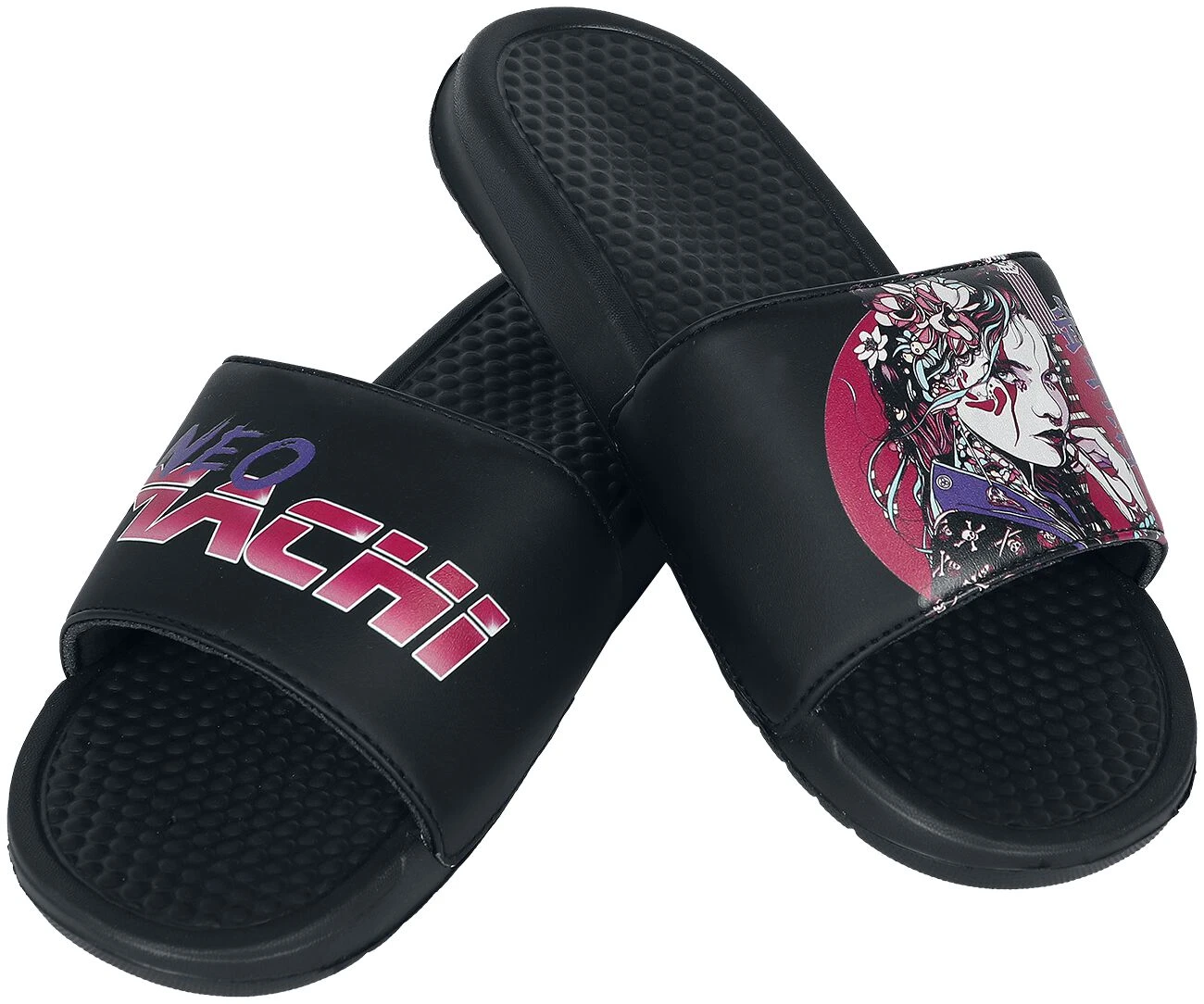"YAKUZA-ONNA" Sandal Black By NEOMACHI 3 "YAKUZA-ONNA" Sandal Black By NEOMACHI