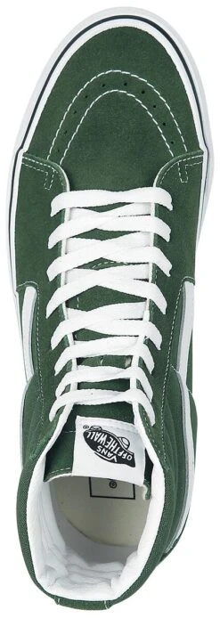 "SK8-HI - Greener Pastures" Sneakers High Green By Vans -Men Fashion Clothing Store 540227a5