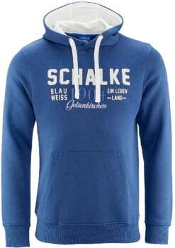 "Schalke Football Club" Hooded Sweater Navy By FC Schalke 04