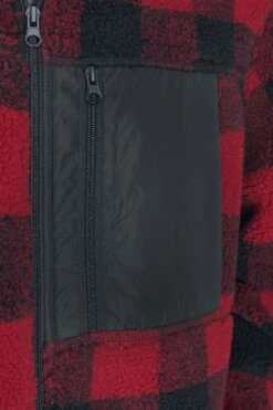 "Lumber Jacket" Between-seasons Jacket Black-red By RED By EMP -Men Fashion Clothing Store 542604d