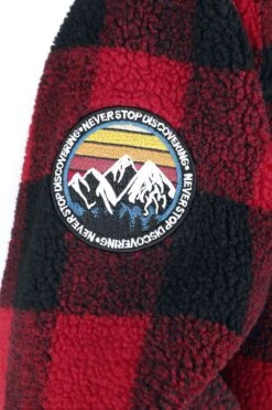 "Lumber Jacket" Between-seasons Jacket Black-red By RED By EMP -Men Fashion Clothing Store 542604d2