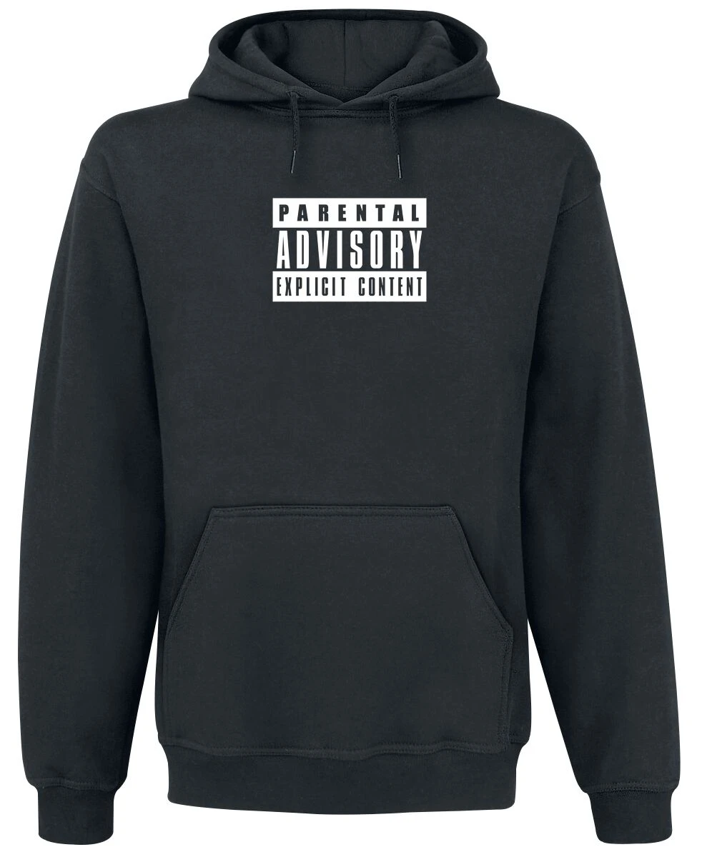 "Classic Logo" Hooded Sweater Black By Parental Advisory 3 "Classic Logo" Hooded Sweater Black By Parental Advisory