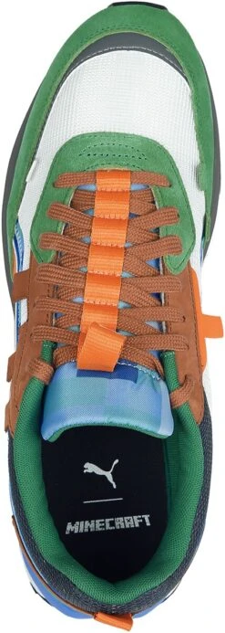 "City Rider Minecraft" Sneakers Multicolour By Puma -Men Fashion Clothing Store 543749a5