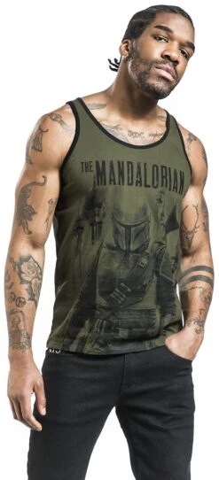 "The Mandalorian - Boba Fett" Tanktop Multicolour By Star Wars -Men Fashion Clothing Store 543923wa