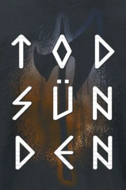 "Todsünden" T-Shirt Black By Feuerschwanz 9 "Todsünden" T-Shirt Black By Feuerschwanz -Men Fashion Clothing Store 544429d