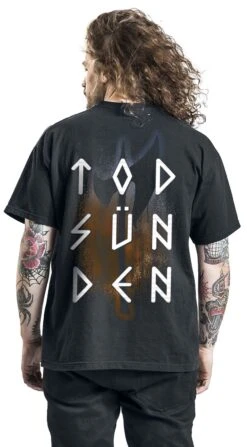 "Todsünden" T-Shirt Black By Feuerschwanz 11 "Todsünden" T-Shirt Black By Feuerschwanz -Men Fashion Clothing Store 544429wb