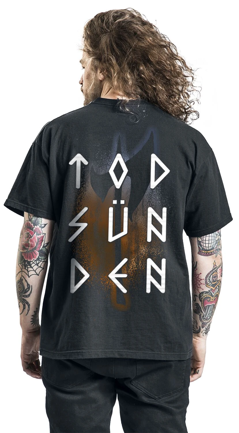 "Todsünden" T-Shirt Black By Feuerschwanz 7 "Todsünden" T-Shirt Black By Feuerschwanz - Image 5