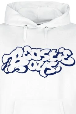 "Graffiti Logo" Hooded Sweater White By Beastie Boys -Men Fashion Clothing Store 545365d