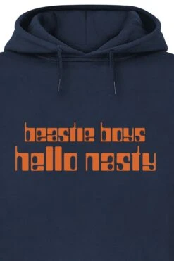 "Hello Nasty" Hooded Sweater Navy By Beastie Boys -Men Fashion Clothing Store 545368d